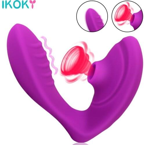 Multifunction Sucking Vibrator G Spot Vagina Stimulation Vibration Female Masturbator Clitoris Nipple Sucker Sex Toys For Woman