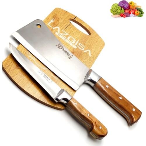 Lazoğlu Sürmene Kitchen Knife Set Row Armor Meat Bread Vegetable Butcher Knife