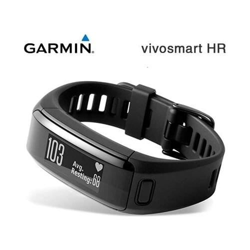 Original Garmin vivosmart HR sport HEART RATE fitness running swimming waterproof smart watch for men women