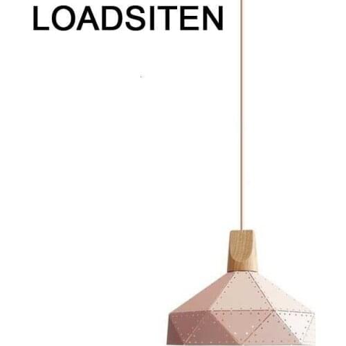 Bambini Nordic Lampara Techo Colgante Moderna Lustre E Pendente Para Sala De Jantar Deco Maison Luminaire Suspendu Hanging Lamp