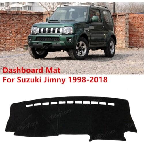 For Suzuki Jimny 1998-2018 Anti-Slip Mat Sunshade Dashmat Protect Carpet Dashboard Cover Pad Accessories