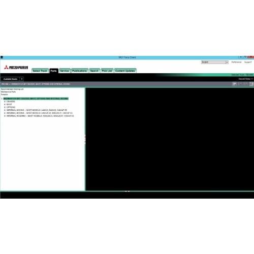 SattvDiag ForkLift EPC 2021 (MCFE-EURO) Repair Manuals For Mitsubishi