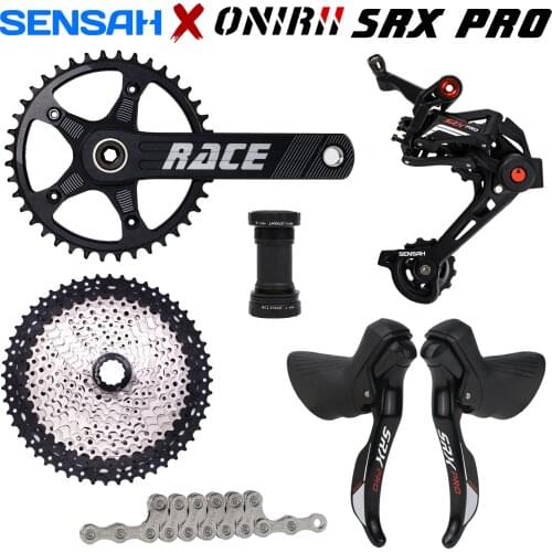 SENSAH SRX PRO 1x11 Bicycle Gravel Groupset Kit ONIRII Crankset Shifter Rear Derailleurs Cassettes SUMC Chains 11 Speed SRAM New