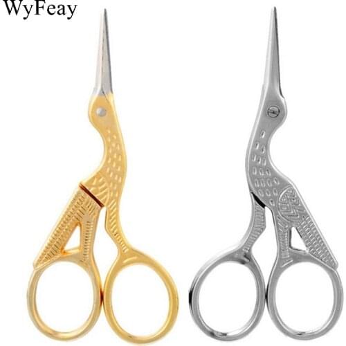 Sewing Scissors Retro classic Vintage cross stitch European Craft Gold handicraft Tailor scissor for Fabric Clothing DIY Tool