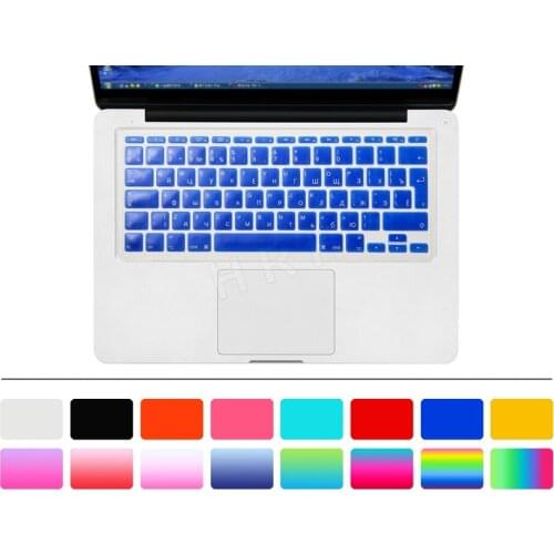 For Apple MacBook Air 11.6 inch 11" A1465/A1370 Russian EU/UK Silicone Gel Keyboard Protector Cover Skin Protective Film