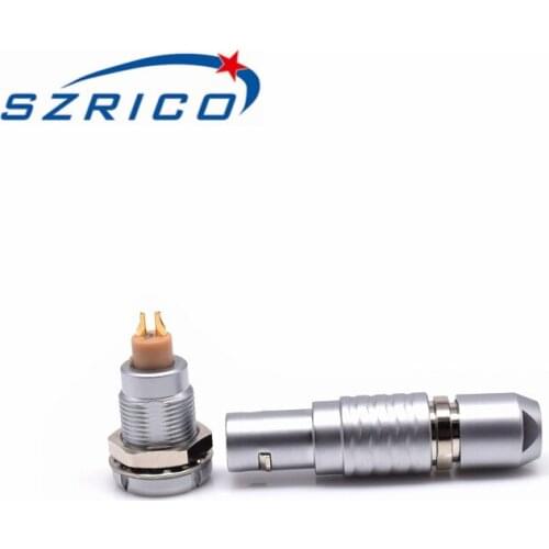 SZRICO FGG ECG 0B M09 Series 2 3 4 5 6 7 8 9 pin Connector, Metal Circular Aviation Plug Cable Connector