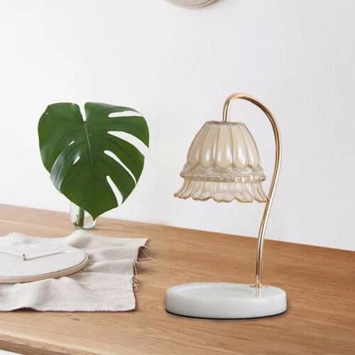 Wax Candle Melting Warmer Fragrance Lamp Oil Burner Table Light Yoga 220V