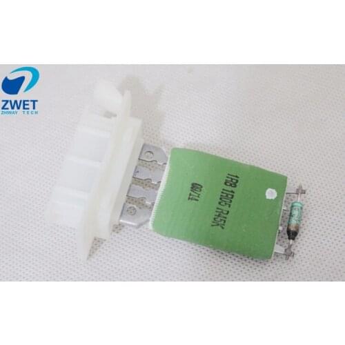 ZWETCar AC Heater Fan Blower Motor Tandem Resistor Regulator For VW air conditioning speed resistor ForJetta MK5 MK6/1K0 959 263