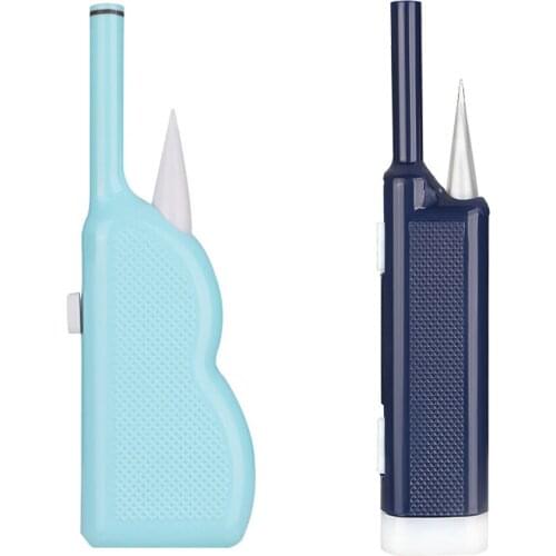 1pcs New Type of Worm Clip on Bait Automatic Multifunctional Live Bait Bloodworm Gun Binding Device Rubber Band Fishing Supplies