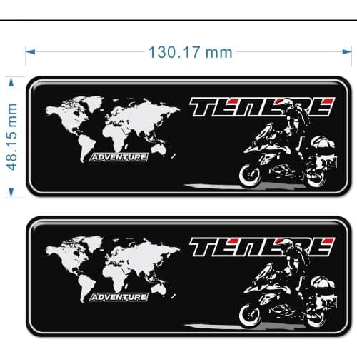 1200XT For YAMAHA ADVENTURE TOURING TENERE 700 1200 XT SUPER Tank Pad Protector Stickers Trunk Luggage Aluminum Cases Panniers