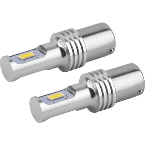 2PCS 1156 BA15S P21W 7506 Super Bright CSP 3570 LED Car Tail Brake Bulb Auto Reverse Lamp Turn Signals Daytime Running Light