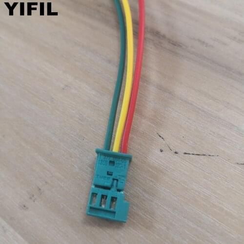 5/10/20/50/100pcs/lot 3 Pin 3 Way Female Microphone Plug LCI AC/Radio Connector Wire Cable Pigtail For BMW