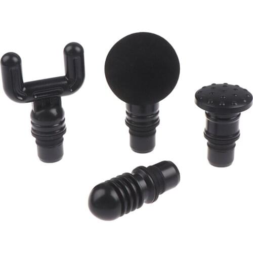 4pcs Body Relaxation Fascia Gun Massage Head Kit Replacement Muscle Relaxation