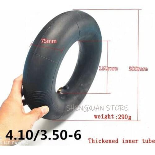 Electric Scooter accessories 4.10/3.50-6 4.10-6 4.00-6 Tire Inner Tubes with TR87 Bent Metal Valve Stem