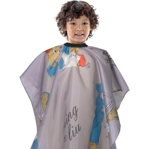 Childrens Hair Clipping Apron Toddler Haircut Apron Chic Apron for Kids