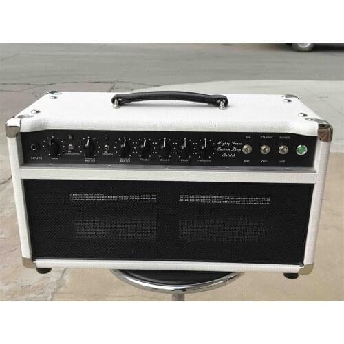 Grand Classic Silver Jubilee 2250 Handwired Guitar Amplifier Head in White