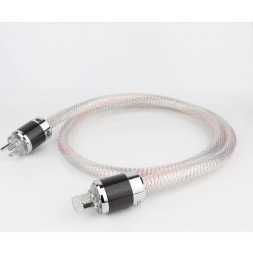 YTER Valhalla power line HIFI POWER CABLE 7N OFC Power Cord with US Plug Amplifier CD Decoder US version Power Wire