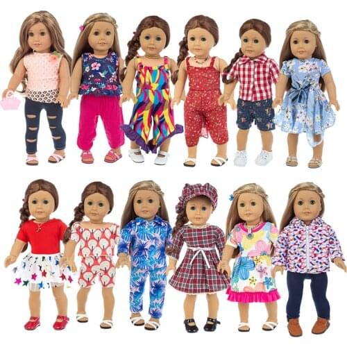 2020 New Suit collection Fit for American Girl Doll Clothes 18-inch Doll , Christmas Girl Gift(only sell clothes)