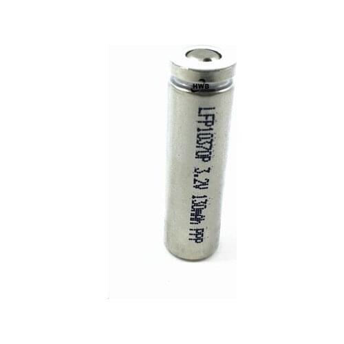 10pcs IFR10360/10370 130MAH 3.2V Lithium iron phosphate battery