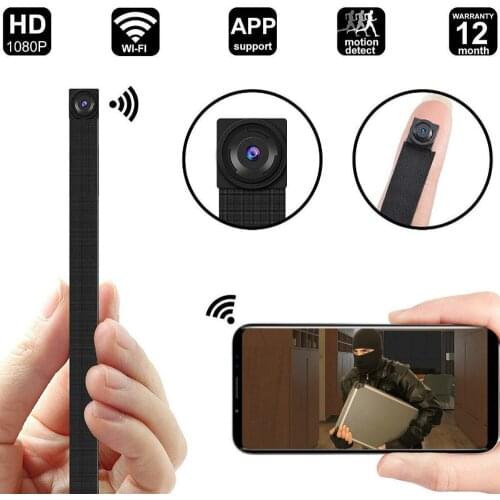 1080P WiFi IP Mini Nanny Camera Module Motion P2P Battery Camera Video Recorder Home Security Mini Camcorder with Remote Control