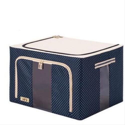 2pcs/set Multifunction Foldable Storage Bag Clothes Blanket Pillow Quilt Closet Sweater Box Pouch Organizer Wardrobe Helper