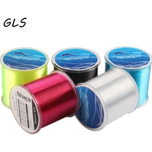 5 colors Nylon Fishing Line 500m Extreme Strong Monofilament Fishing Line for carp fishing Monofilament Line