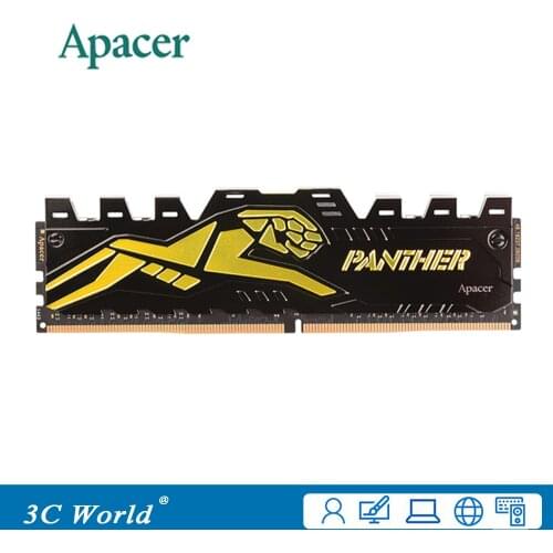 Apacer PANTHER DDR4 2666 RAM 8GB 2666MHz DIMM Original Desktop Gameing Memory Support Motherboard DDR4 288pin 1.2V