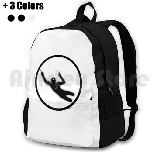 Spidey Silhouette Outdoor Hiking Backpack Waterproof Camping Travel Spider Tom Holland Silhouette Superhero Hero