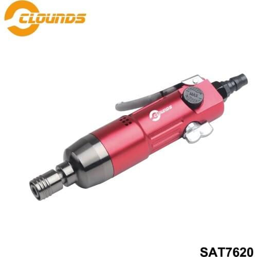 SAT7620 High Quality Pneumatic Tools 10000rpm 50N-m 6mm Side Exhaust Air Screwdriver