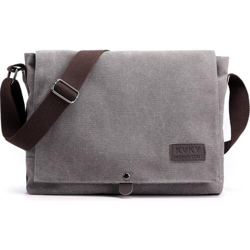 Mens Canvas Crossbody Shoulder Messenger Bags Man New Fashion Cross Body Bag Casual Solid Multi Function Portable Male Bag 2020