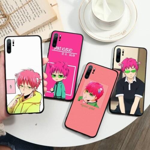 Saiki Kusuo no Psi Nan Phone Cases For Huawei P40 P20 P30 lite Pro P Smart 2019 Mate 40 20 10 Lite Pro Nova 5t