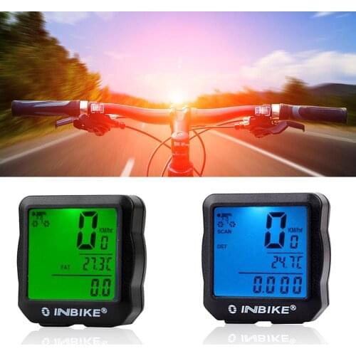 Waterproof Bike Computer With LCD Digital Display Bicycle Odometer Speedometer Cycling Wired Stopwatch Riding Accessories