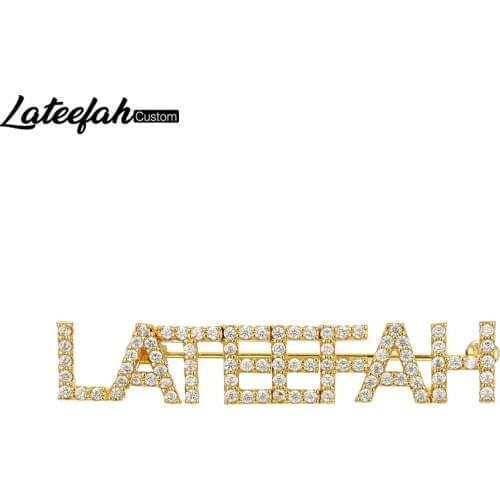 Lateefah Custom Handwriting Pin Personality Signature Brooch Memorial Brooch Keepsake Jewelry Meaningful Grandma Gift for Women