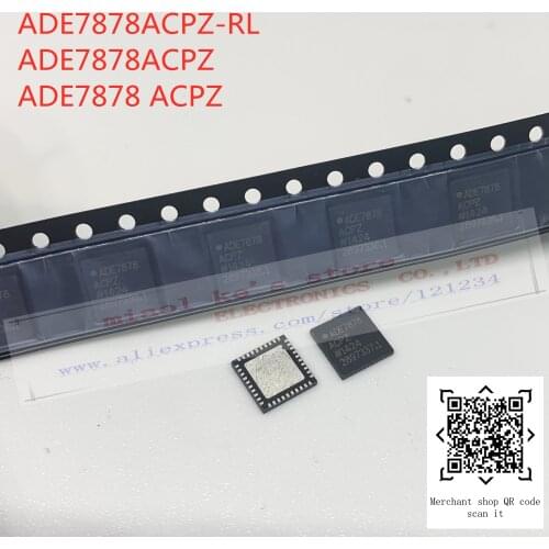 [ 1pcs - 5pcs ]100%New original: ADE7878ACPZ-RL ADE7878ACPZ ADE7878 ACPZ - IC ENERGY METERING 3PH 40LFCSP