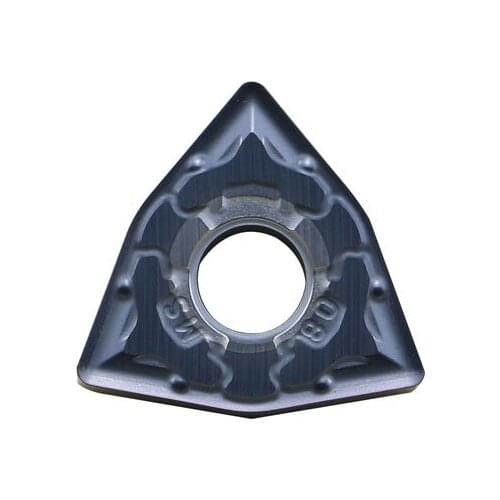 10PCS carbide inserts WNMG080404-MS WNMG080408-MS MP735 free shipping