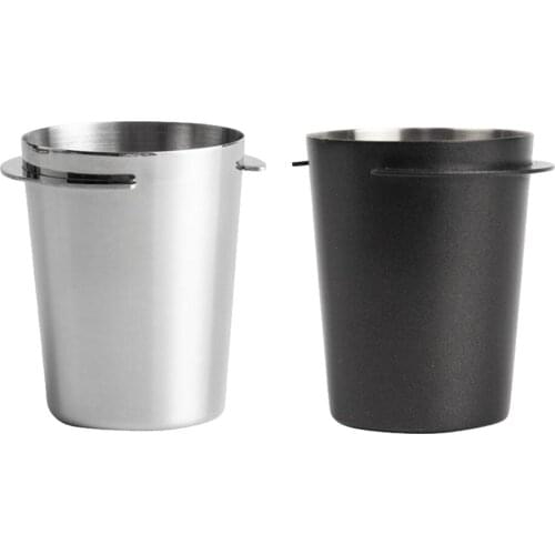 Bar Coffee Powder Receiving Cup Bean Cup Espresso Machine Handle 58mm Powder Receiver Cup