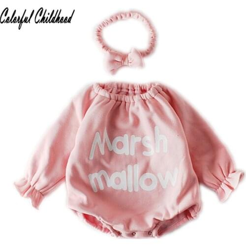 Spring romper princess baby girls long sleeve jumpsuit toddler kids overalls children pajamas 0-24m soft outfits newborn clothes