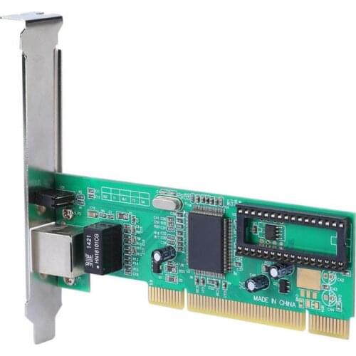 RTL8169 Gigabit LAN Card PCI Desktop Network Card 10/100/1000Mbps Gigabit Ethernet for Windows7/8/10/LINUX