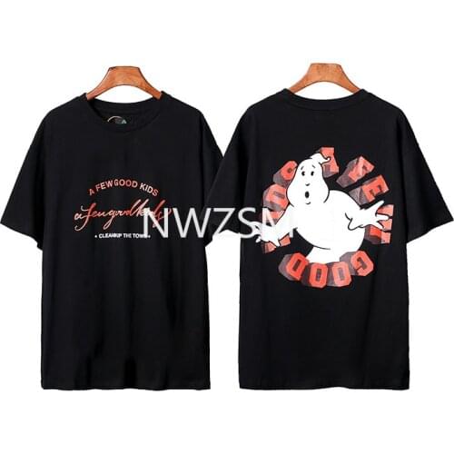 Boys and Girls Old School Logo Ghostbuster Print T shirt Kids Stay Puft Funny Clothes Baby Summer Casual T-shirt