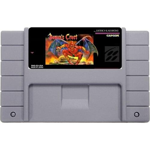 Hot Selling 16bit 46pin Super Game Card - Demons Crest