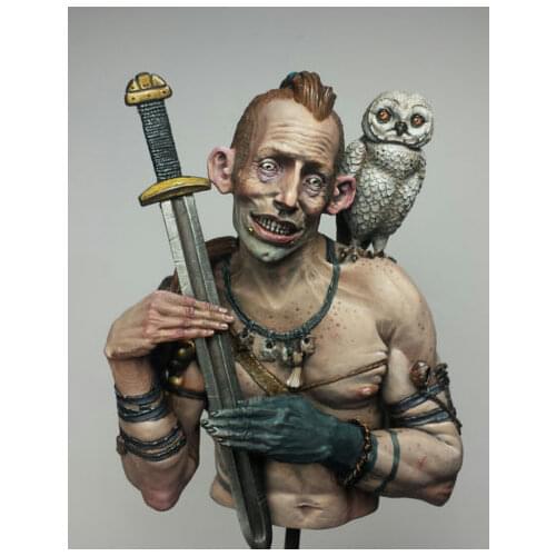 1/9 The Wanderer soidier man 85mm height bust toy Resin Model Miniature Kit unassembly Unpainted