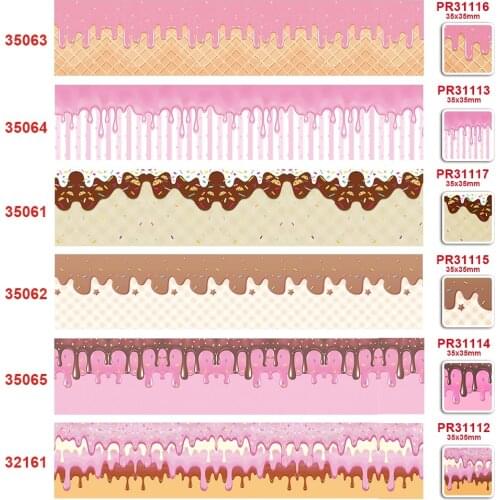 Free shipping 50 yard per size cartoon ribbon printed grosgrain ribbon 35063