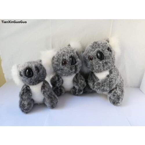Lovely cartoon gray koala plush toy soft doll baby toy birthday gift h2317