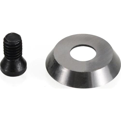 New 16mm 16x3 30 Degree Round Carbide Insert Cutter Finisher Wood Turning Lathe Tool with Screw Accessories