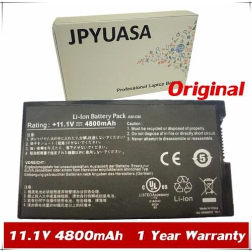 7XINbox 11.1V 4800mAh Original Laptop Battery A32-C90 For ASUS C90 C90S C90A C90P Series A32-C90