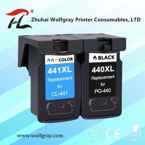 PG440 CL441 Cartridge Replacement for Canon PG 440 CL 441 440XL Ink Cartridge for Pixma MG4280 MG4240 MX438 MX518 MX378