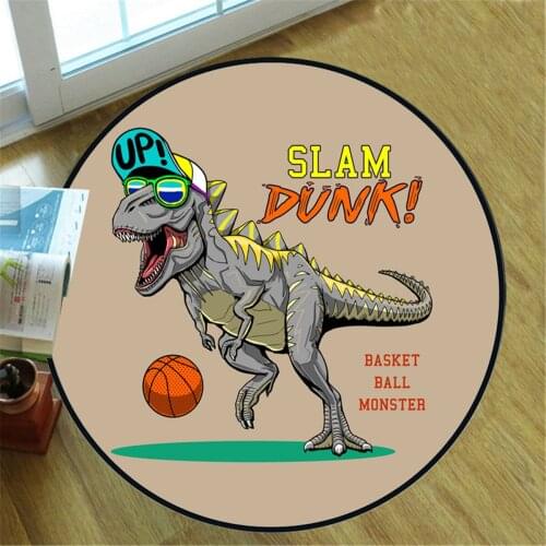 Funny Dinosaur carpet Square Anti-Skid Area Floor Mat 3D Rug Non-slip Mat Dining Room Living Room Soft Bedroom Carpet 12
