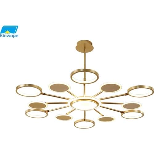 Modern Light Luxury Chandelier Living Room Lamp Modern Minimalist Atmosphere Home Personality Creative Living Room Chandelier