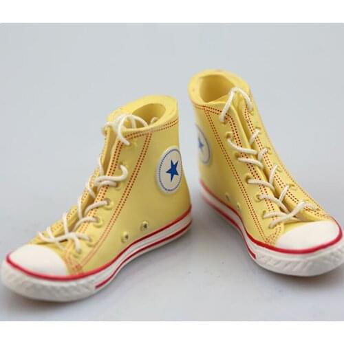 YL ZYTOYS 1/6 Scale High Sports Doll shoes sneakers clothing accessories canvas slippers Hollow Fit 12 Inch Phicen Action Figure