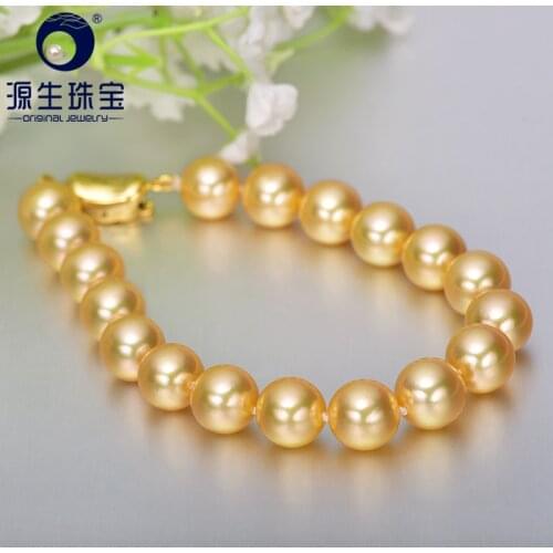 YS 7-9mm Genuine Akoya Pearls Bracelet Seawater Cultured Pearl Bracelet Fine Jewelry